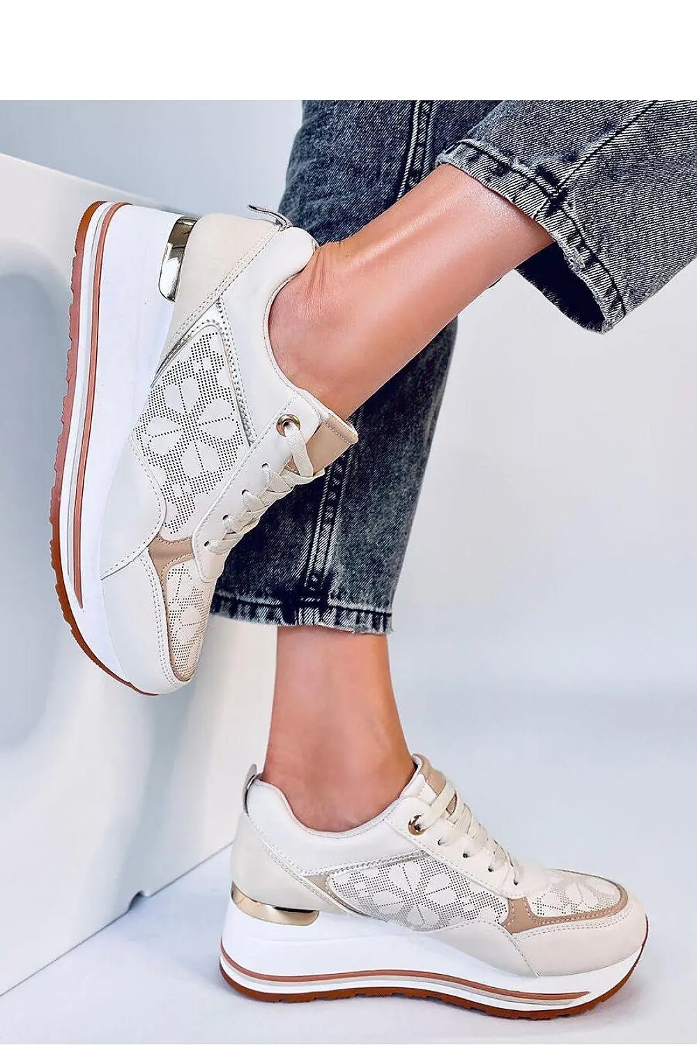 Wedge heel sneakers model 178755 Inello - Honesty Sales
