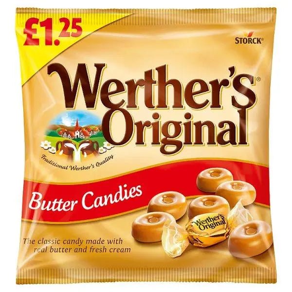 Werther's Original Butter Candies 110g (Case of 12) - Honesty Sales