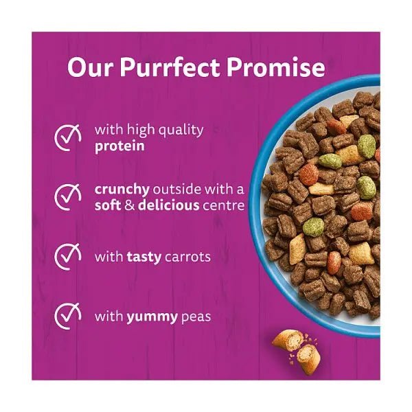 WHISKAS 1+ Dry TUNA Cat Food 300g (Case of 6) - Honesty Sales