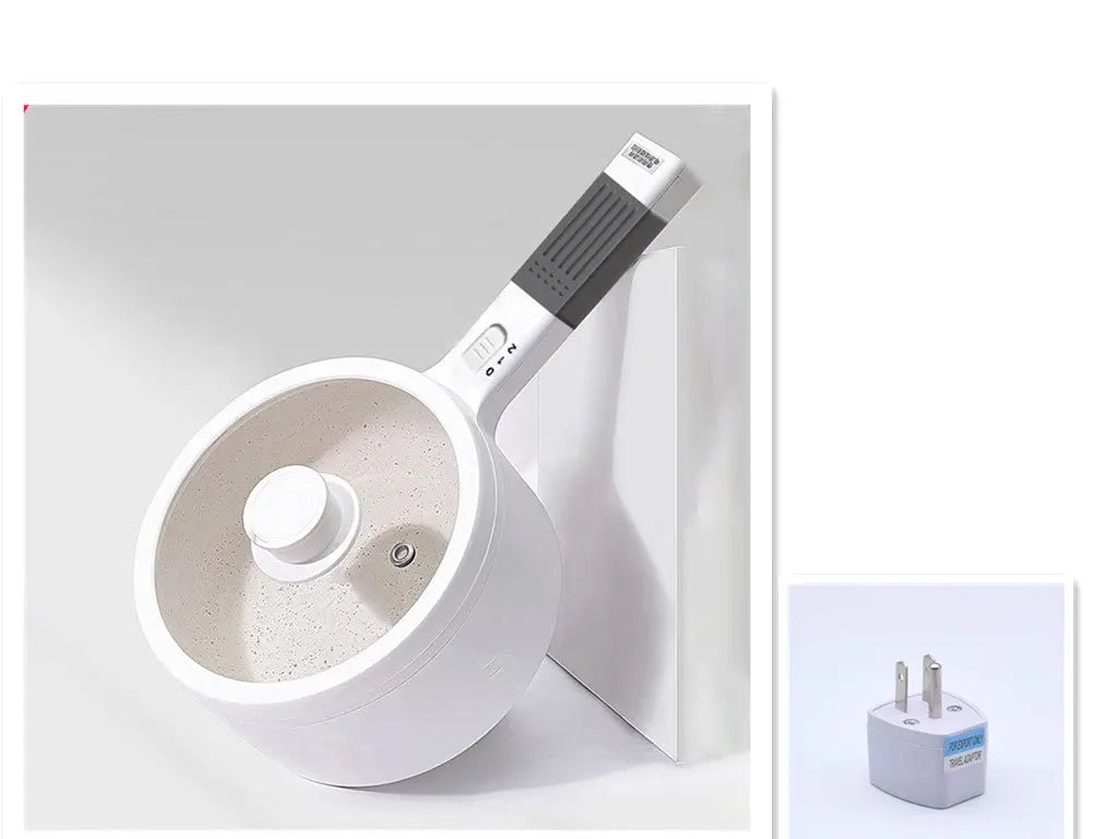 White Electric Cooker Multi Functional Student Noodle Hot Pot - Honesty Sales