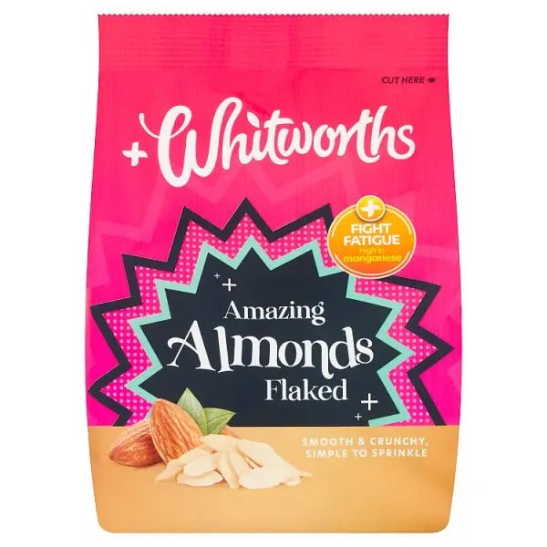 Whitworths Flaked Amazing Almonds 150g (Case of 5) - Honesty Sales