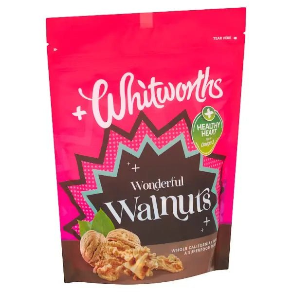 Whitworths Wonderful Walnuts 110g (Case of 7) - Honesty Sales
