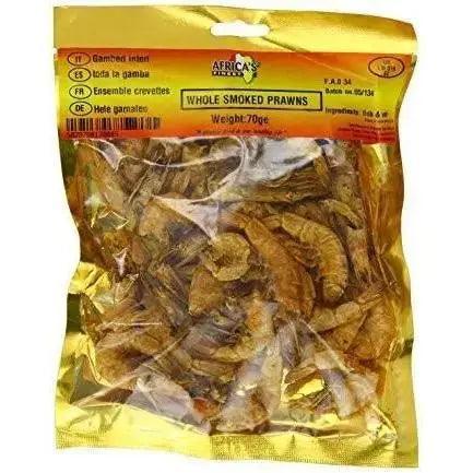 Whole Smoked Prawns 40g, 70g - Honesty Sales Main image