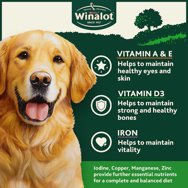 WINALOT Classics Lamb & Turkey in Jelly Wet Dog Food 400g (Case of 12) - Honesty Sales