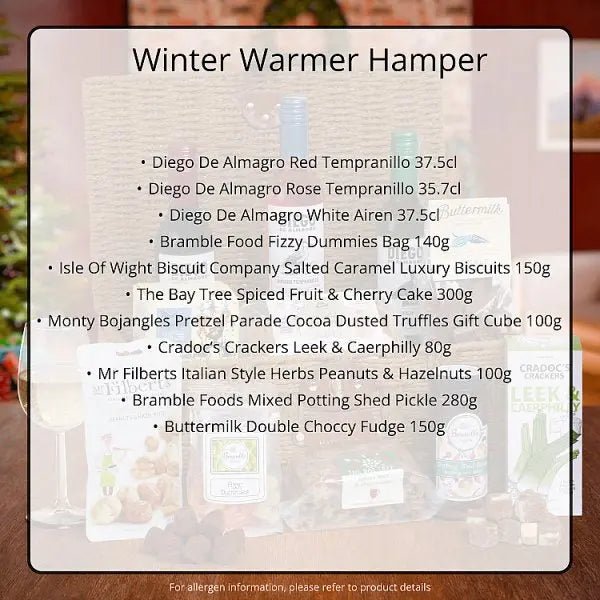 Winter Warmer Hamper - Honesty Sales