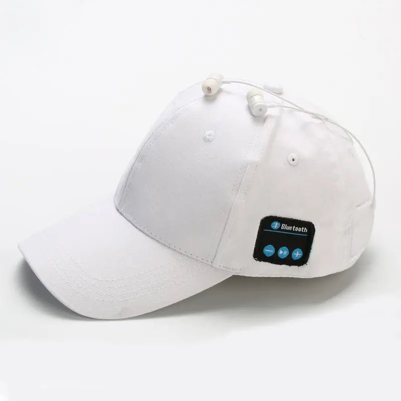 Wireless Headphones Bluetooth Earphone MusicCap Men Women Outdoor Leisure Hands - free Call Baseball Hat For Mobile Phone - Honesty Sales