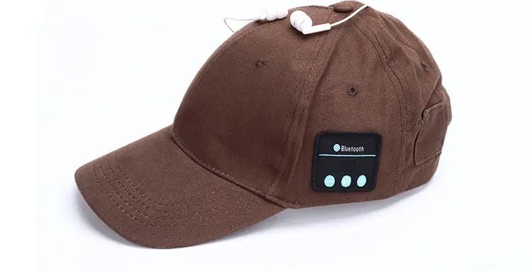 Wireless Headphones Bluetooth Earphone MusicCap Men Women Outdoor Leisure Hands - free Call Baseball Hat For Mobile Phone - Honesty Sales