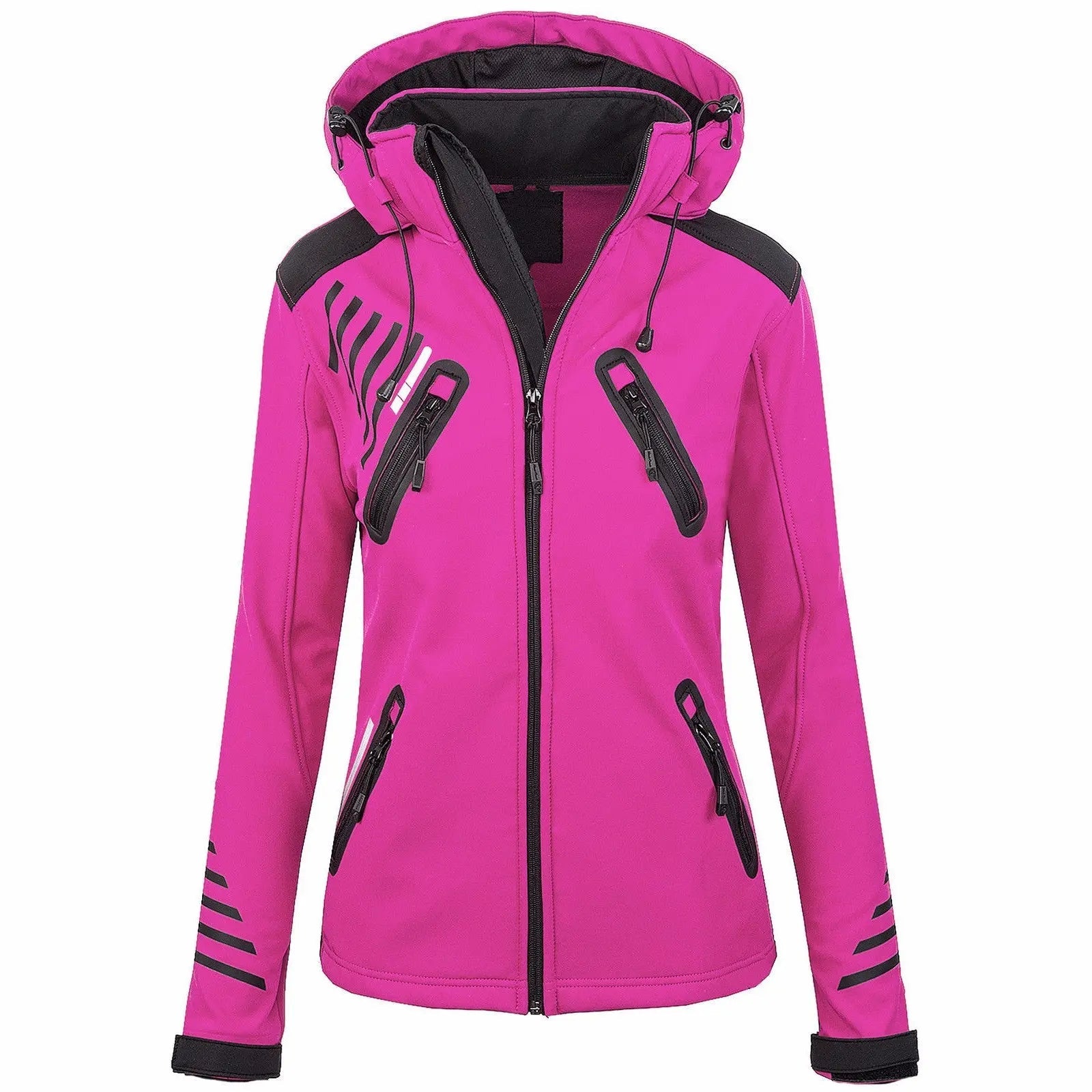 Women Jacket Outdoor Mountaineering Zipper For Warmth - Honesty Sales
