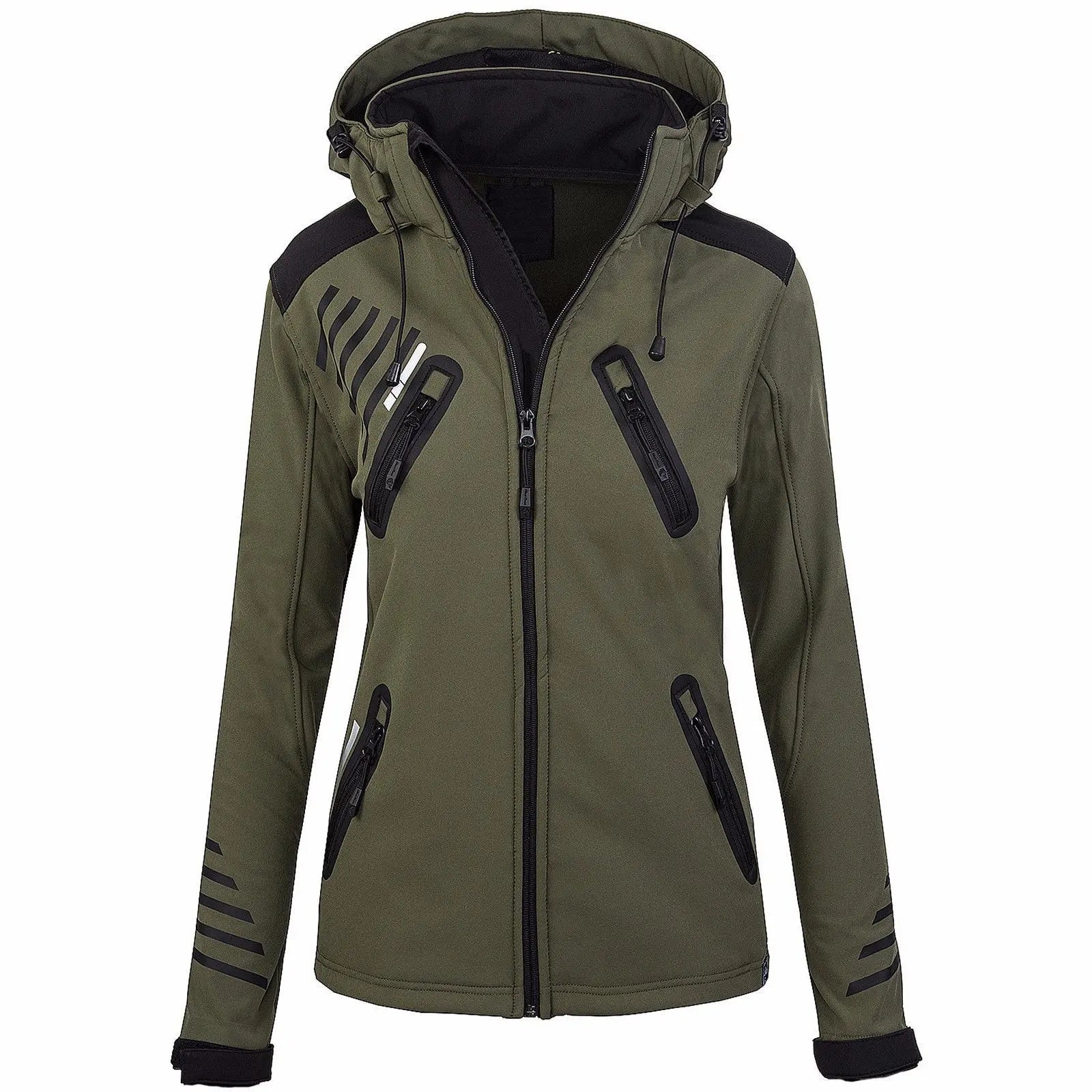 Women Jacket Outdoor Mountaineering Zipper For Warmth - Honesty Sales