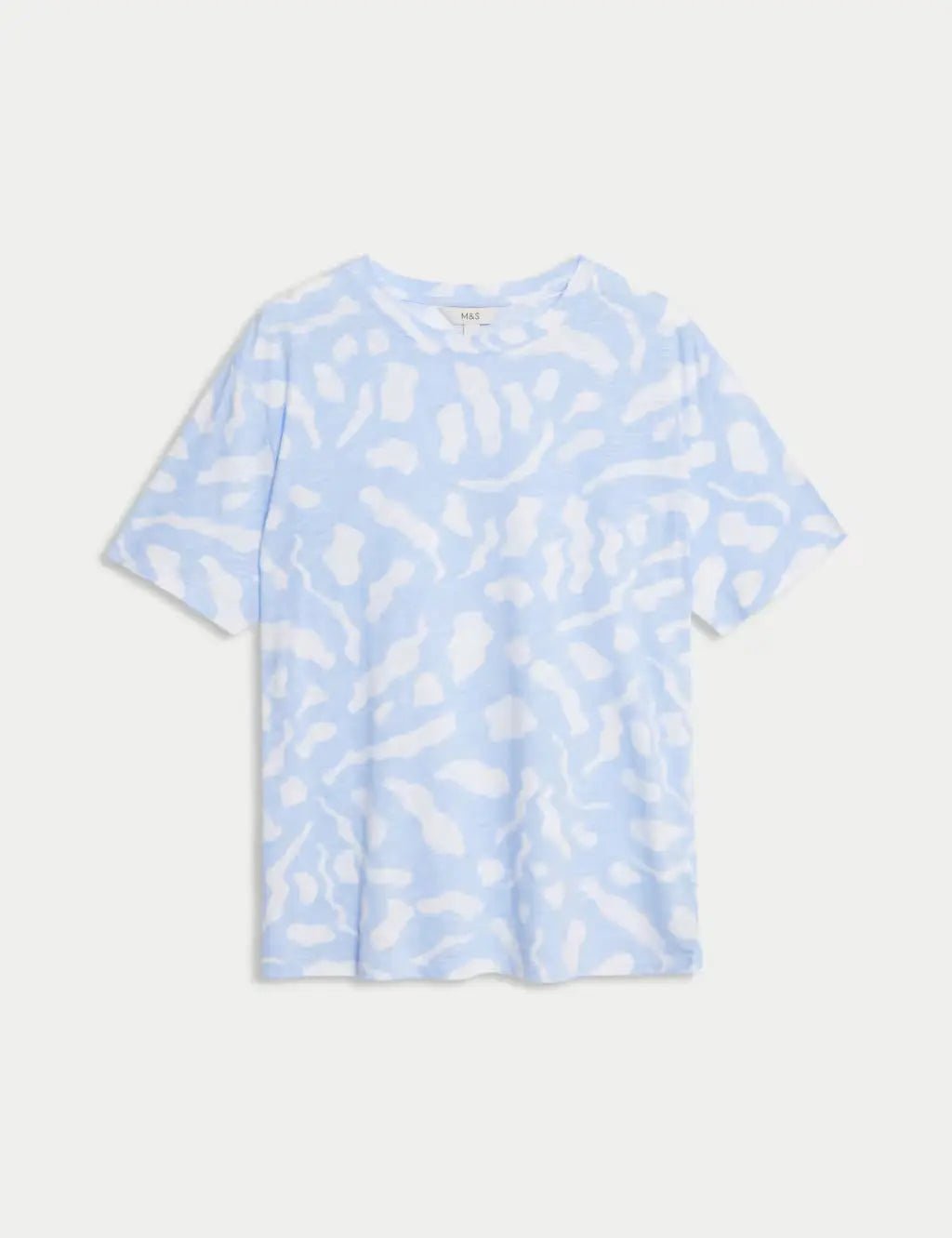 Womens Cotton Modal Blend Printed T-Shirt - Honesty Sales