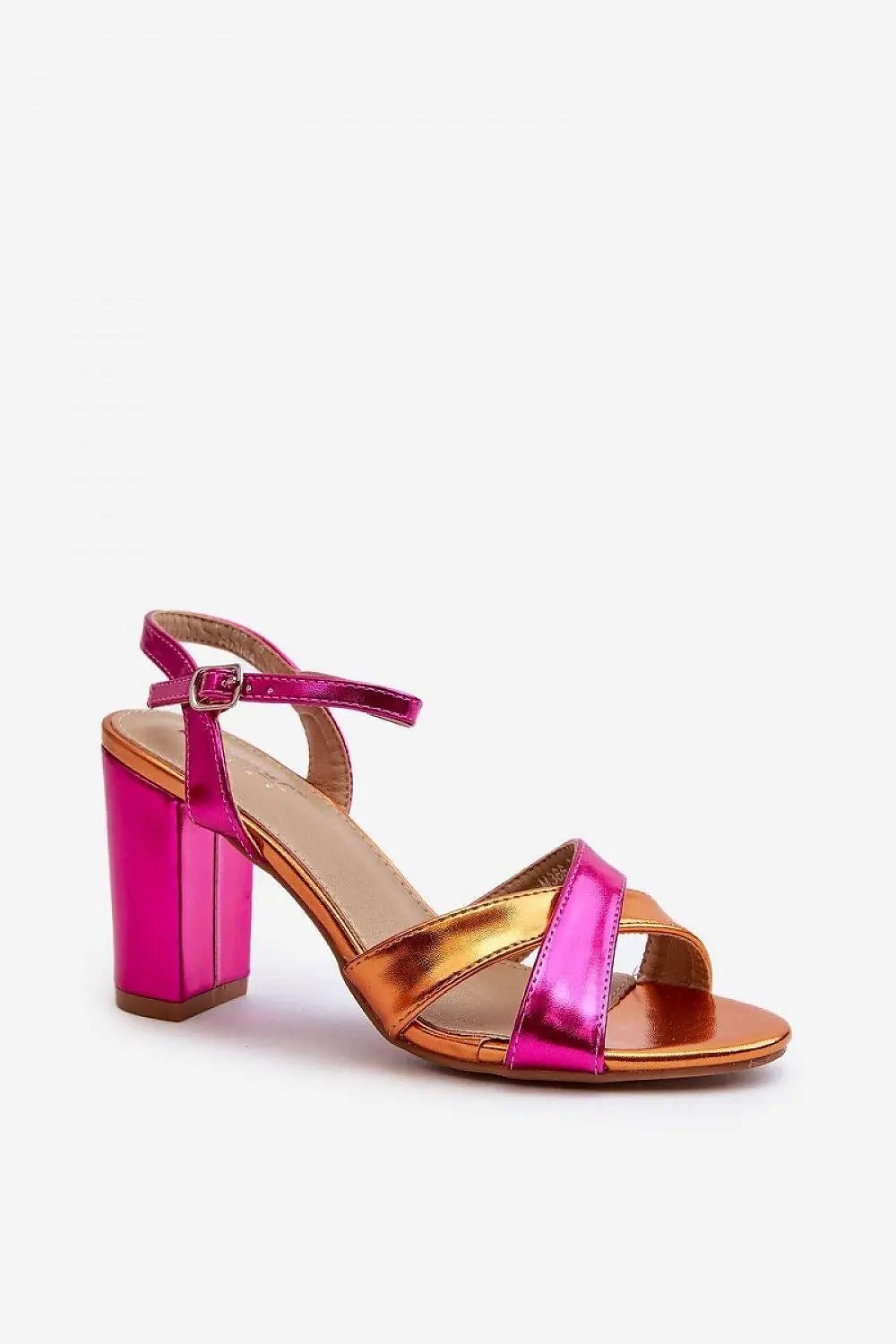 Women’s Eco Leather Stiletto Sandals – Intertwined Straps & Adjustable Buckle - Honesty Sales