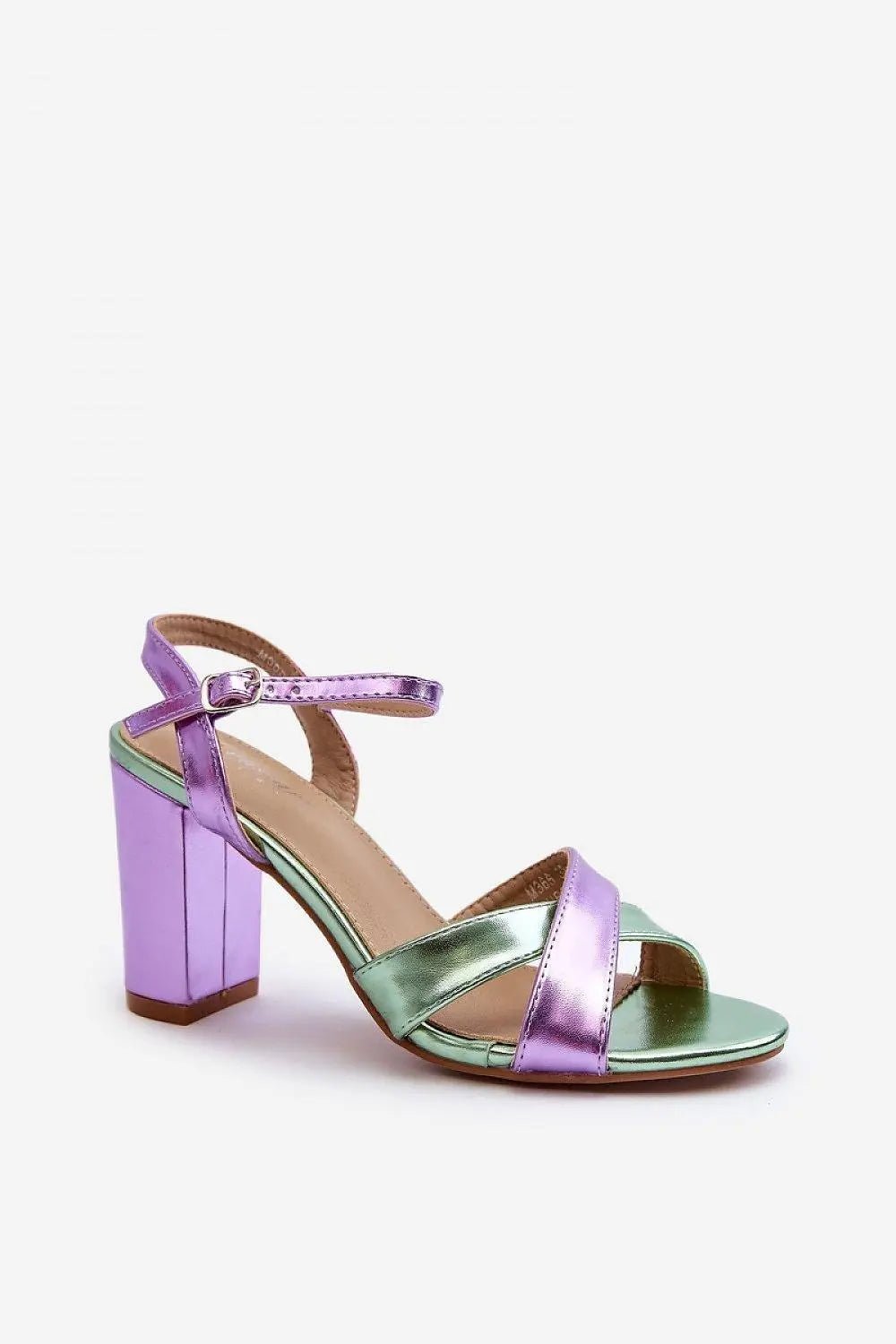 Women’s Eco Leather Stiletto Sandals – Intertwined Straps & Adjustable Buckle - Honesty Sales