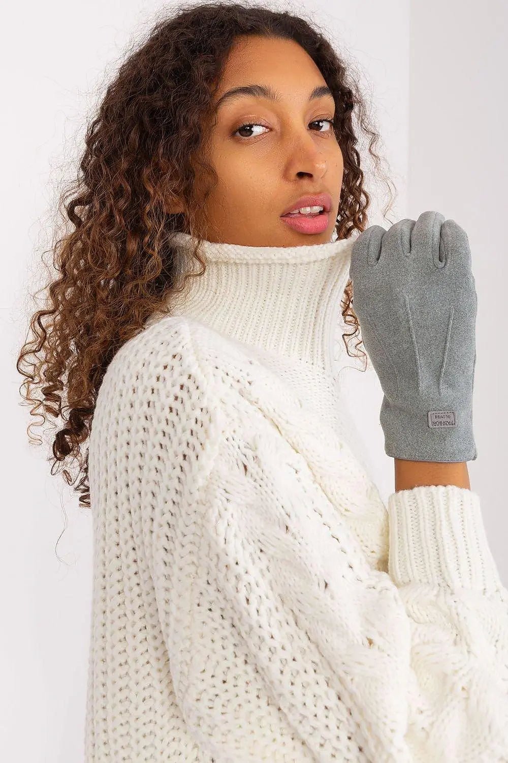 Women's Stylish Gloves with Smooth Finish, Wrist Patch & Phone Access - Honesty Sales