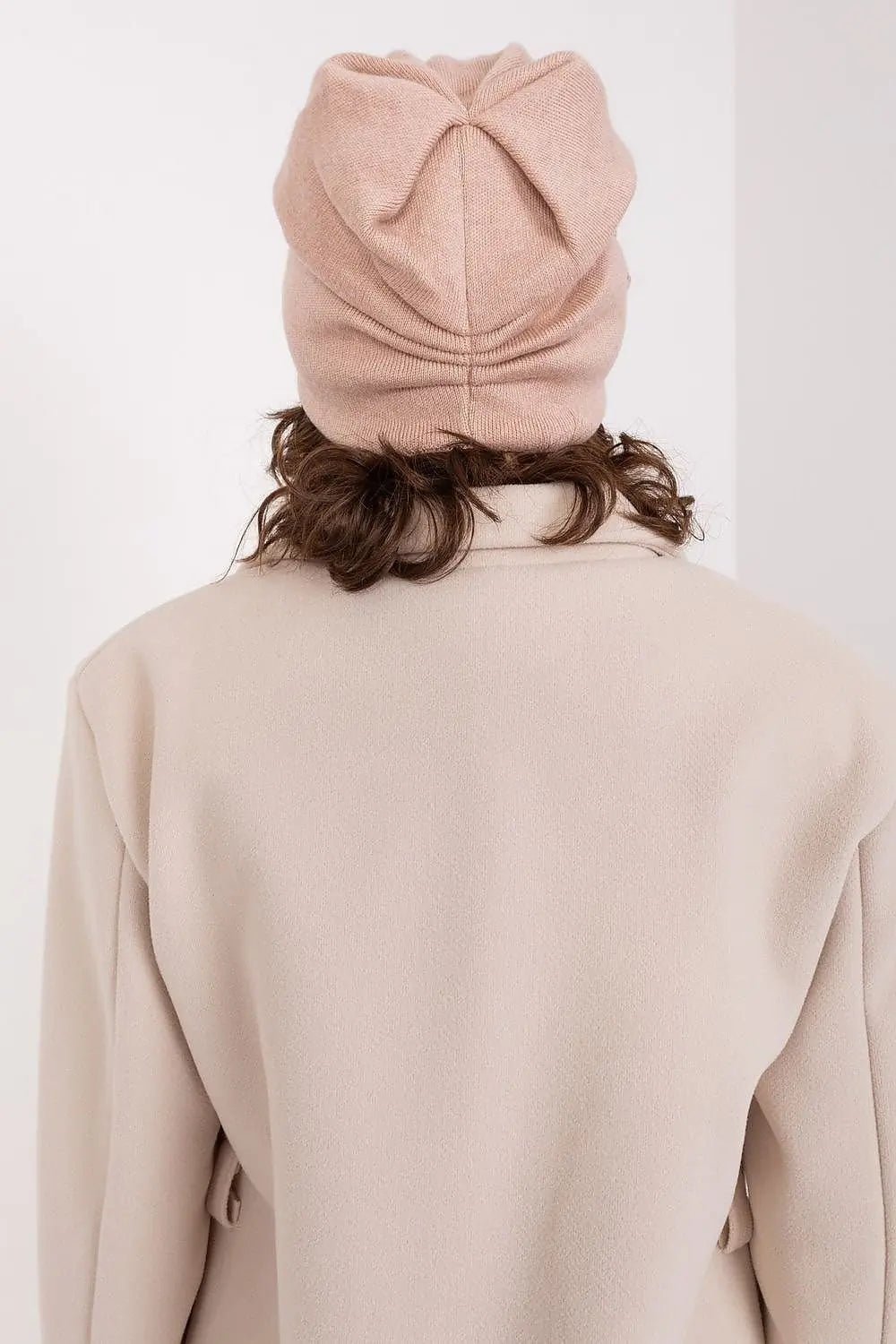 Women's Warm Winter Hat – Smooth Knit with Side Appliqué - Honesty Sales