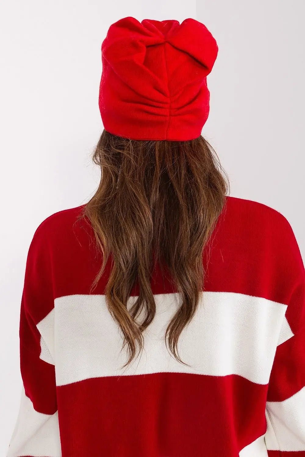 Women's Warm Winter Hat – Smooth Knit with Side Appliqué - Honesty Sales