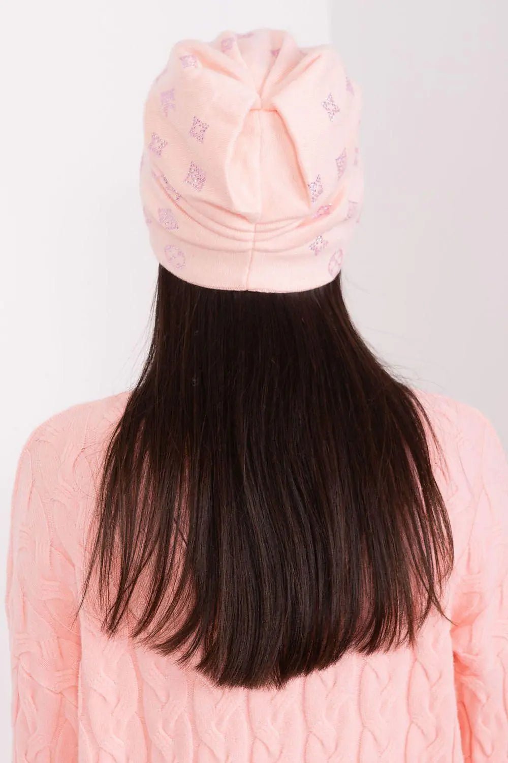 Women's Winter Beanie – Warm Cashmere Blend with Rhinestone Detail - Honesty Sales