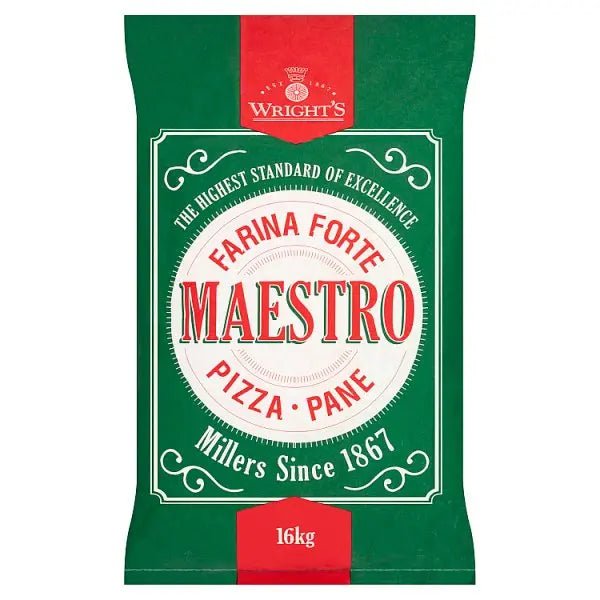 Wright's Farina Forte Maestro Pizza - Pane 16kg - Honesty Sales