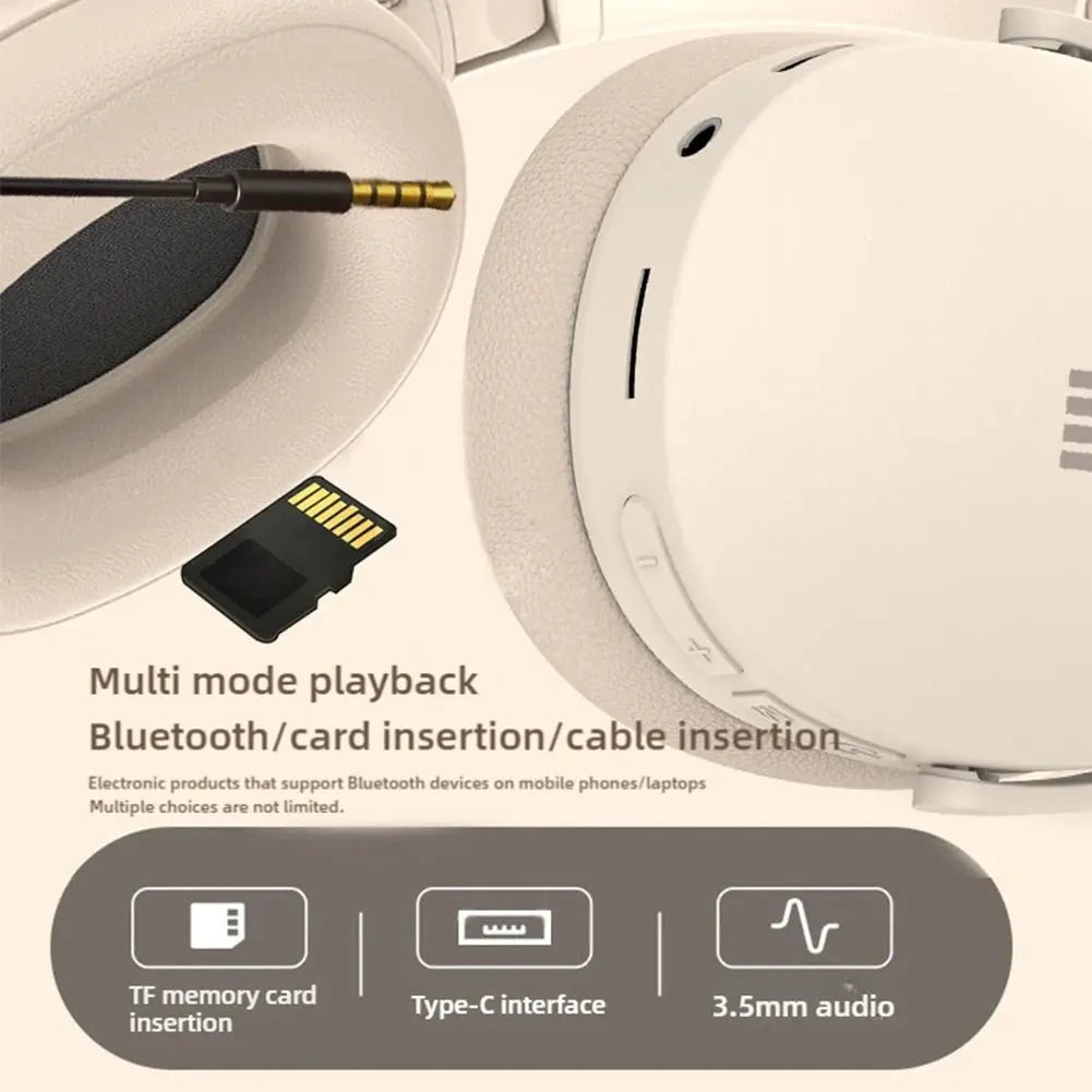 Xiaomi Wireless Over - Ear Headphones – HiFi, Foldable, Bluetooth, TF/3.5mm/Type - C - Honesty Sales