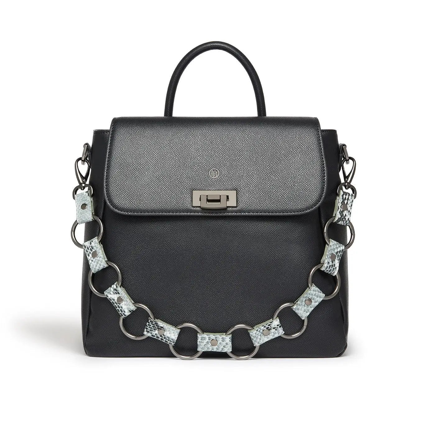 Zuri Black Vegan Backpack - Honesty Sales